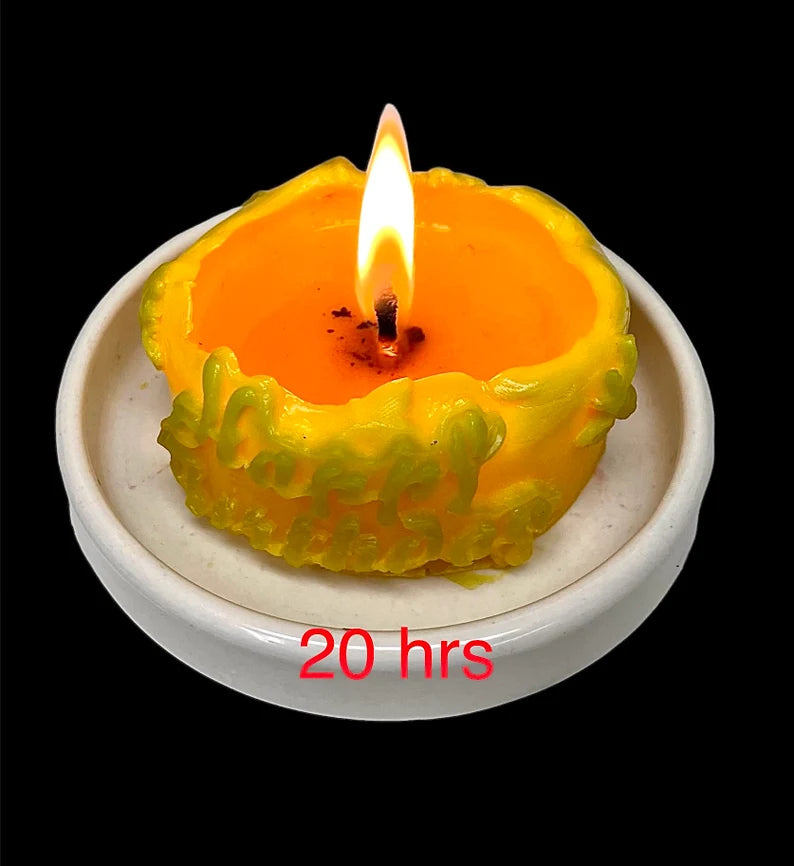 2.75” 3D silicone birthday cake mold - candle soap resin mold - honeybee honeycomb mold - handmade