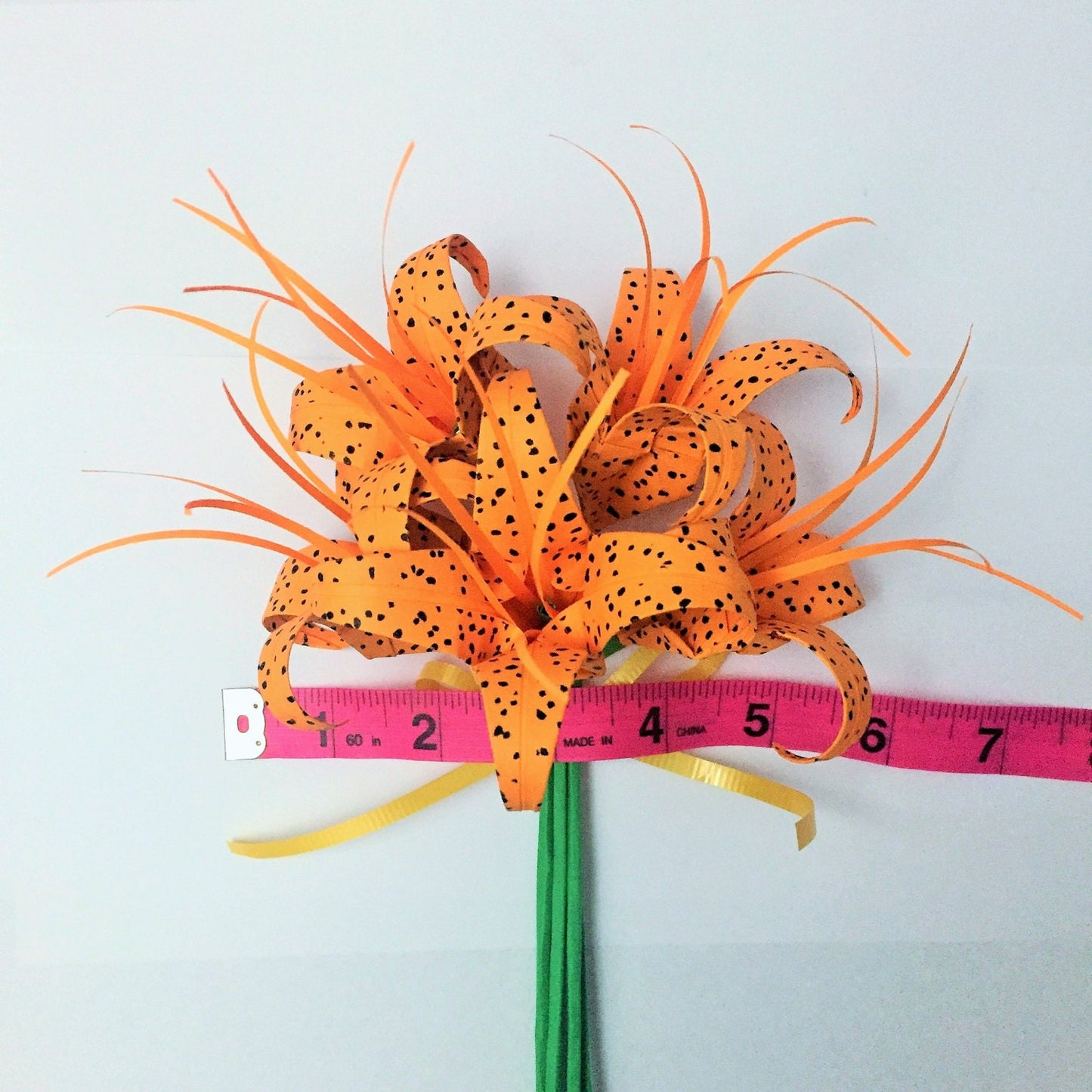 origami lilies - paper lily - tiger lily - day lily - lily bouquet - lily flower - birthday bouquet - anniversary bouquet