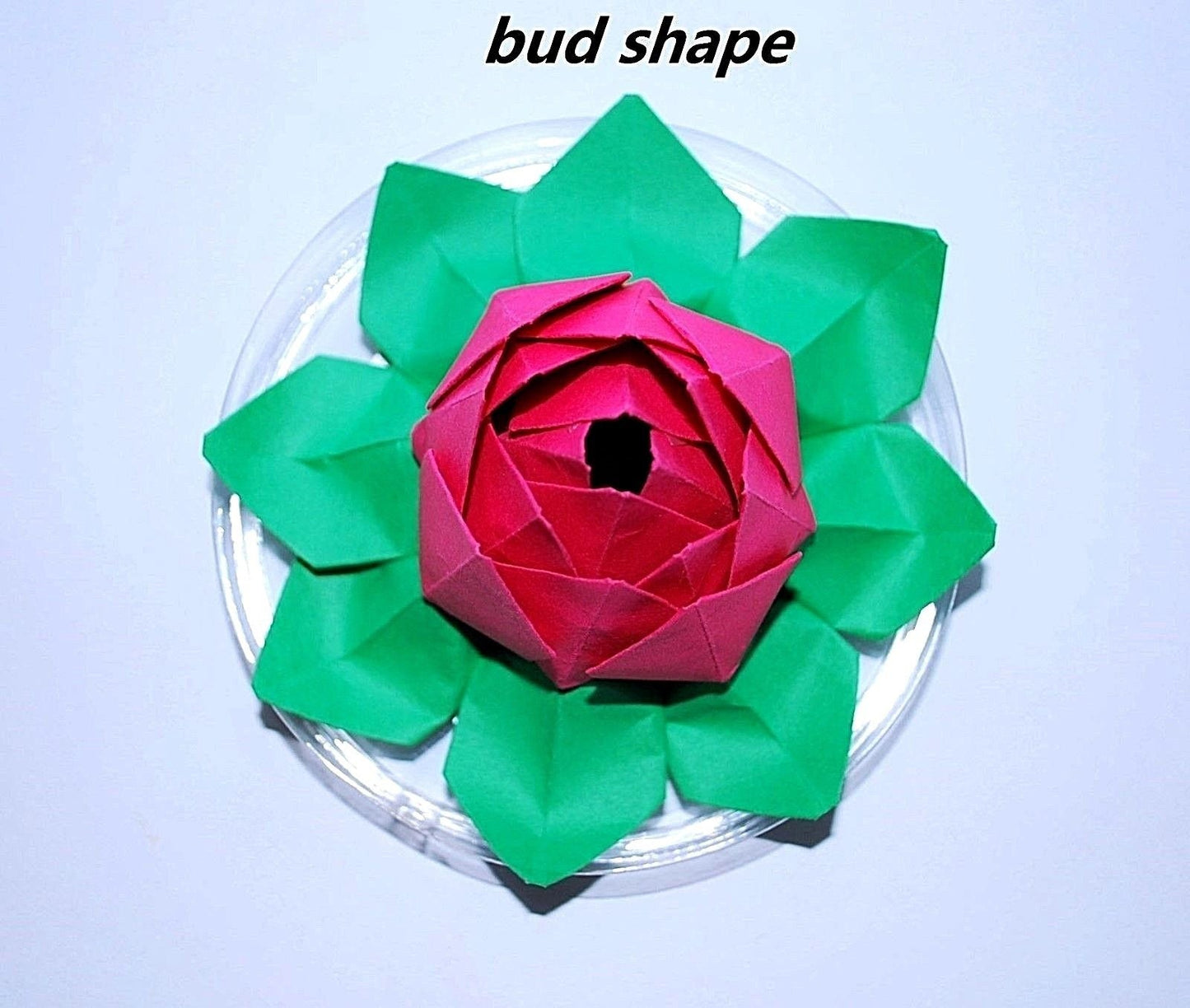 lotus - origami lotus - water lily - paper flower - paper lotus - flower ornament - wedding flowers - party decor - bridal baby shower gift