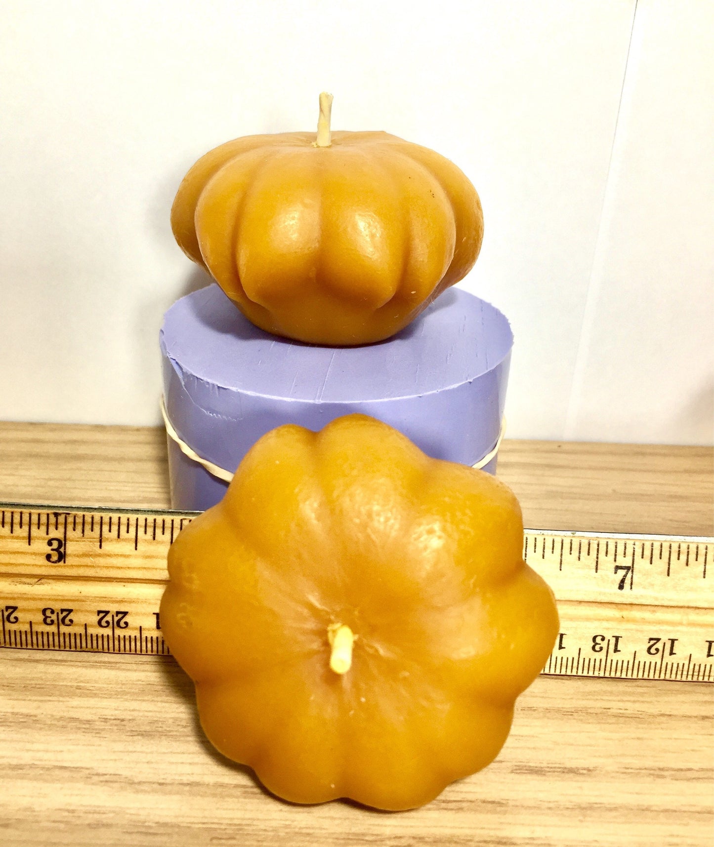 Silicone pumpkin squash candle soap Mold - 3D gourd mold - lotion bar mold - pillar candle mold - fall candle mold