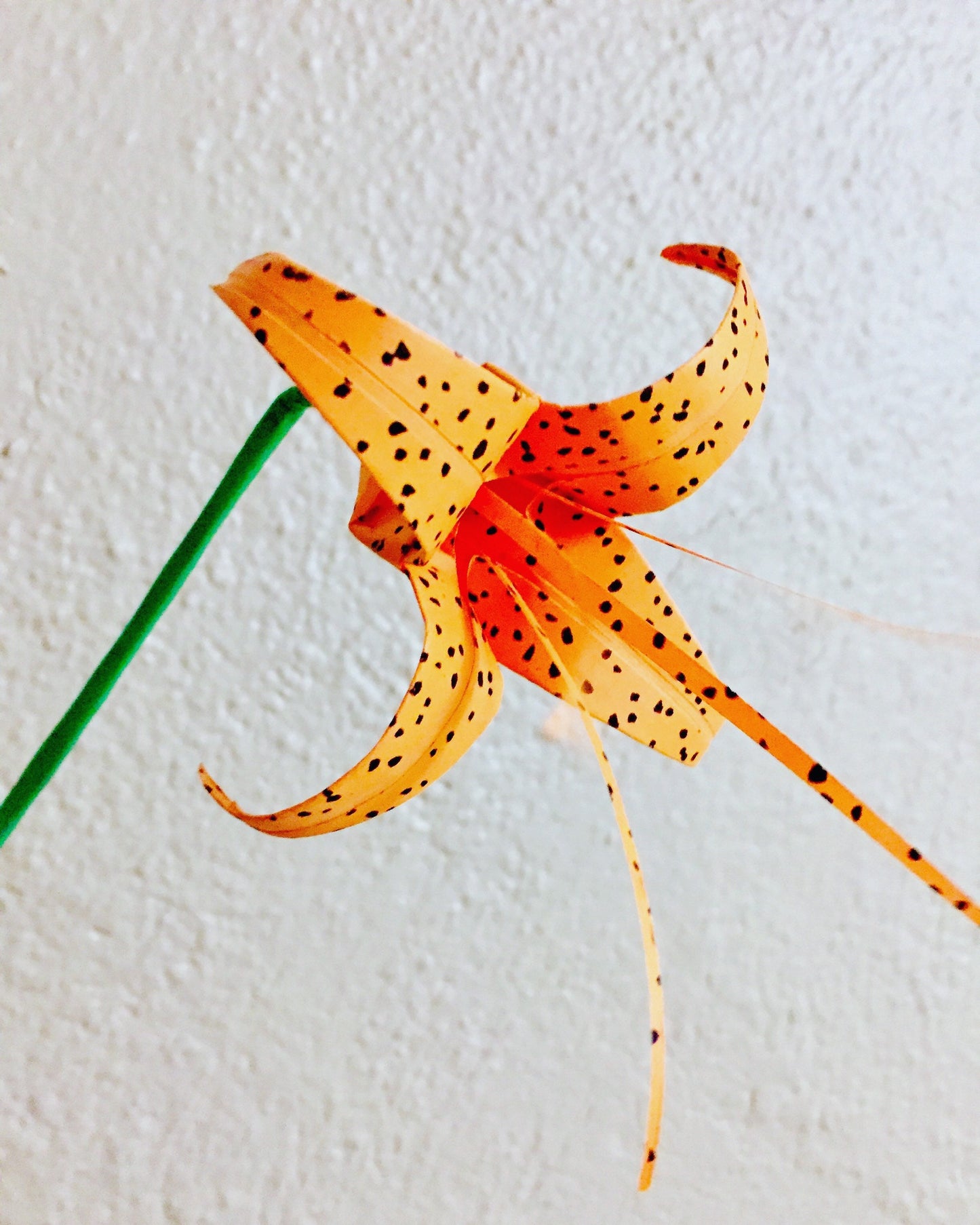 origami lilies - paper lily - tiger lily - day lily - lily bouquet - lily flower - birthday bouquet - anniversary bouquet