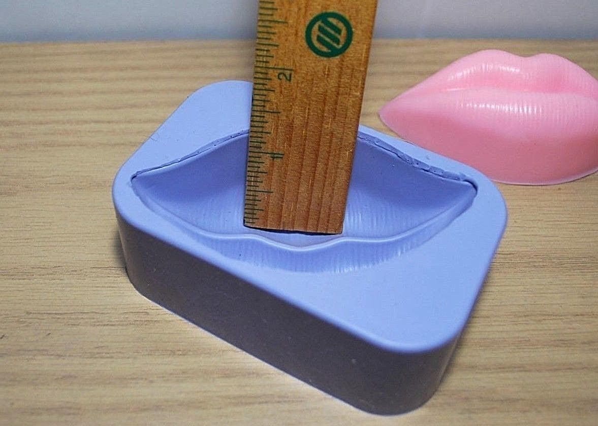 Silicone lip Mold - lip soap mold - big lip Mold - silicone mouth mold - sexy lip mold - homemade soap mold