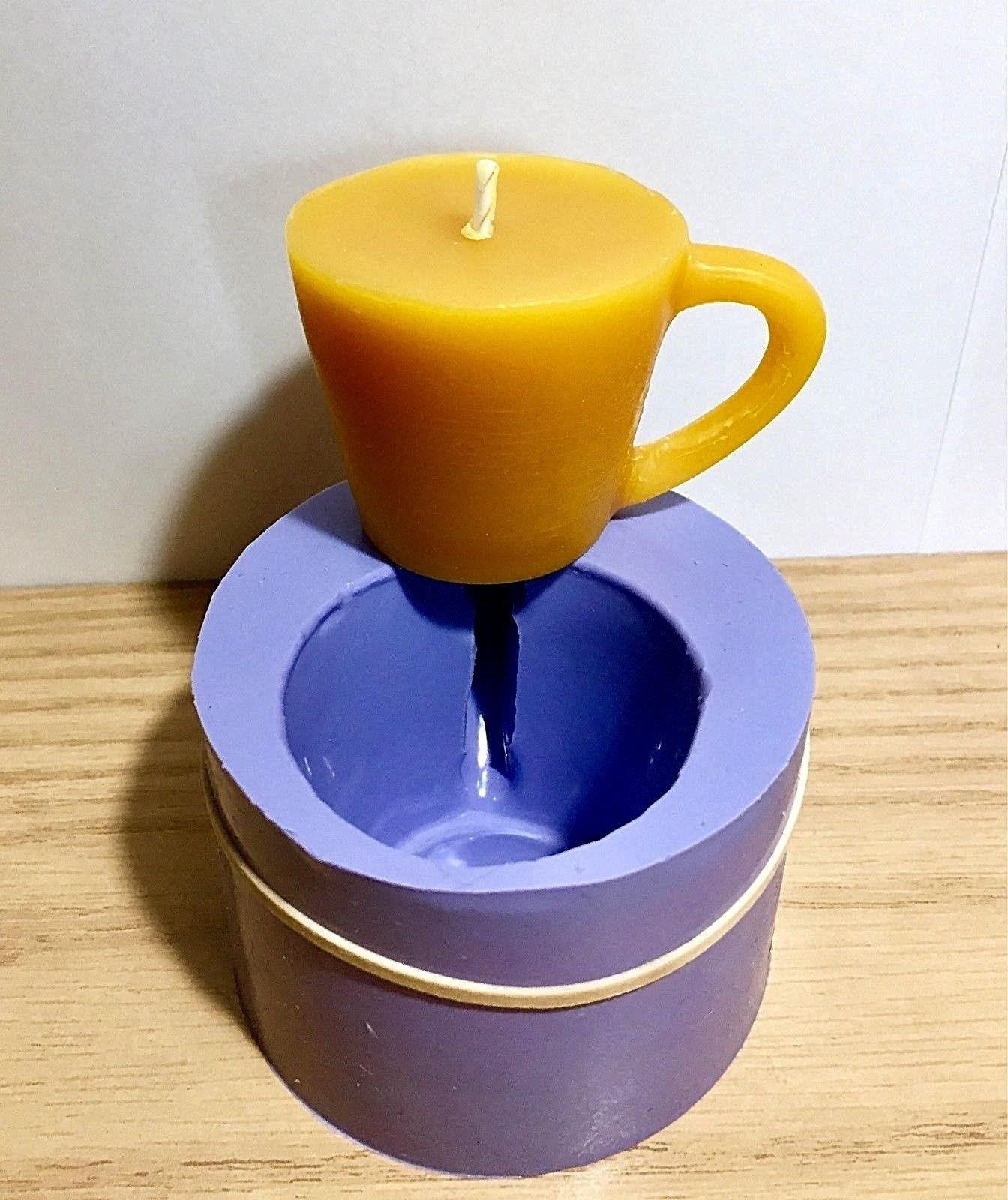 Silicone Mold - Silicone cup Mold - silicone candle mold - cappuccino cup mold - Сup and saucer mold - bowl mold