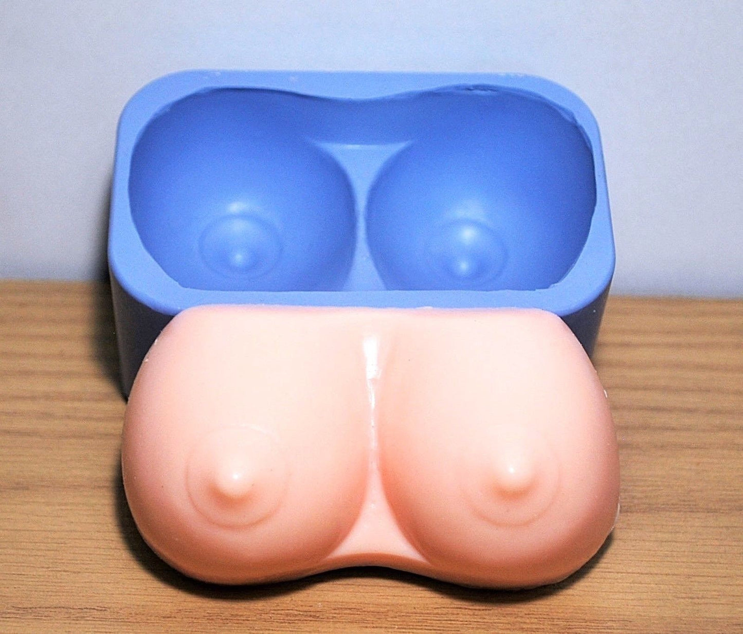 3D silicone Female boob mold - silicone soap mold - adult mould