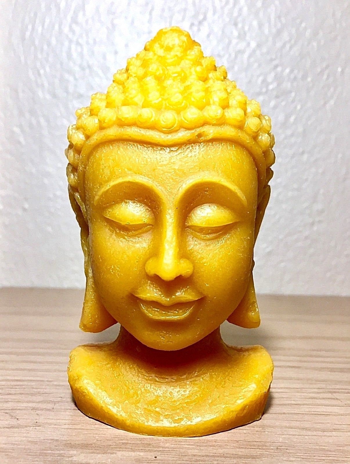 3D Silicone Buddha head Mold - female male Buddha Statue - homemade mold - Candle Resin mold