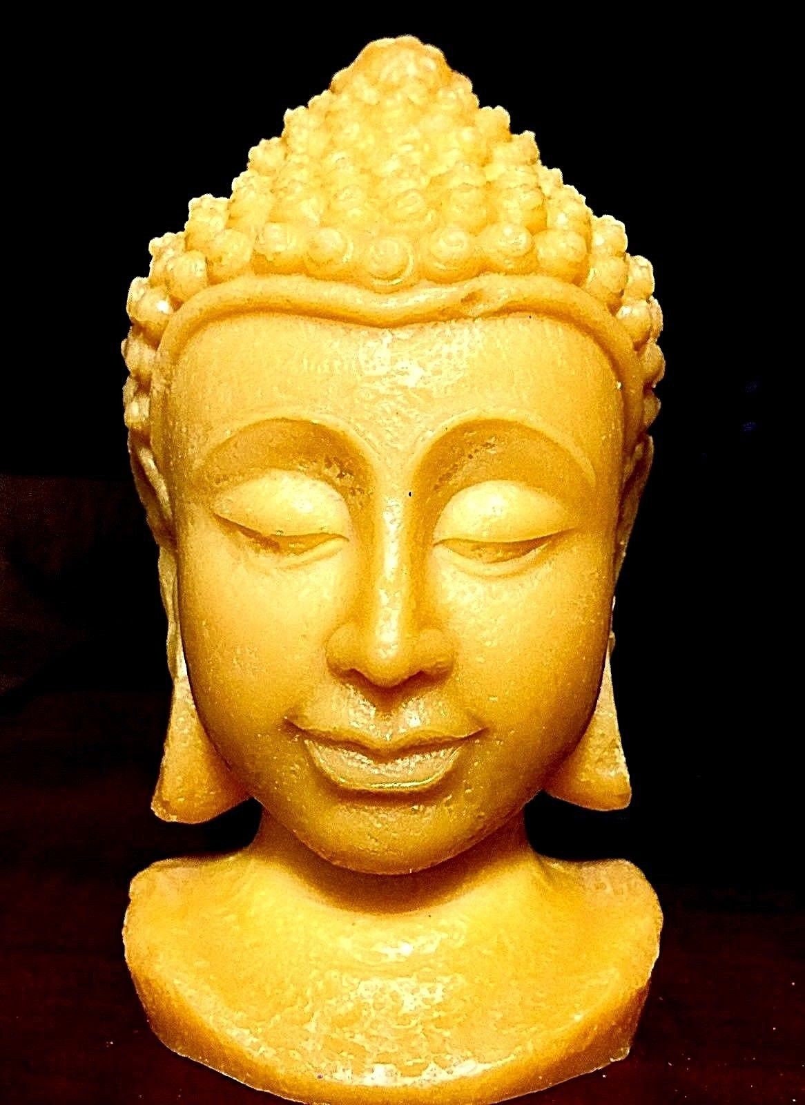 3D Silicone Buddha head Mold - female male Buddha Statue - homemade mold - Candle Resin mold