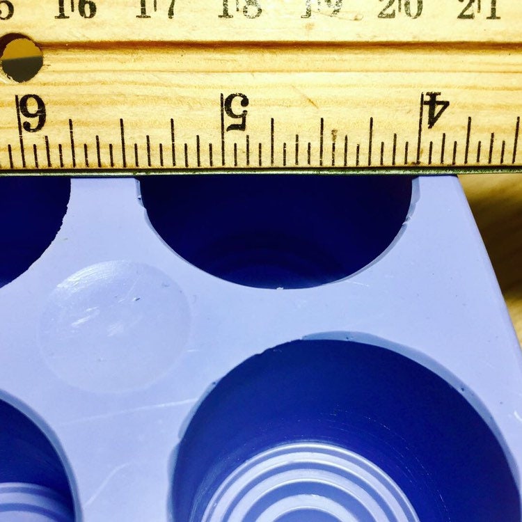 silicone votive candle mold - 4 cavities - soap mould - homemade