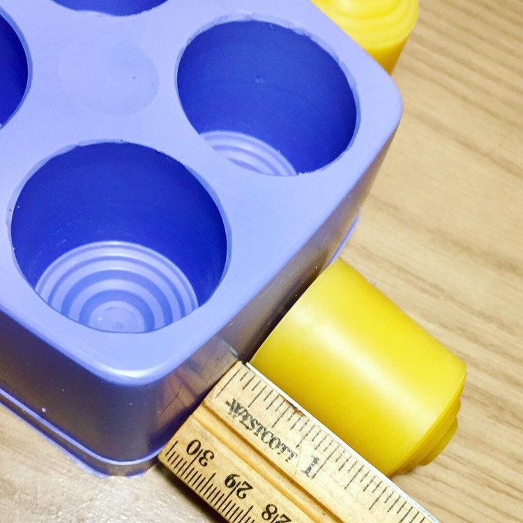 silicone votive candle mold - 4 cavities - soap mould - homemade