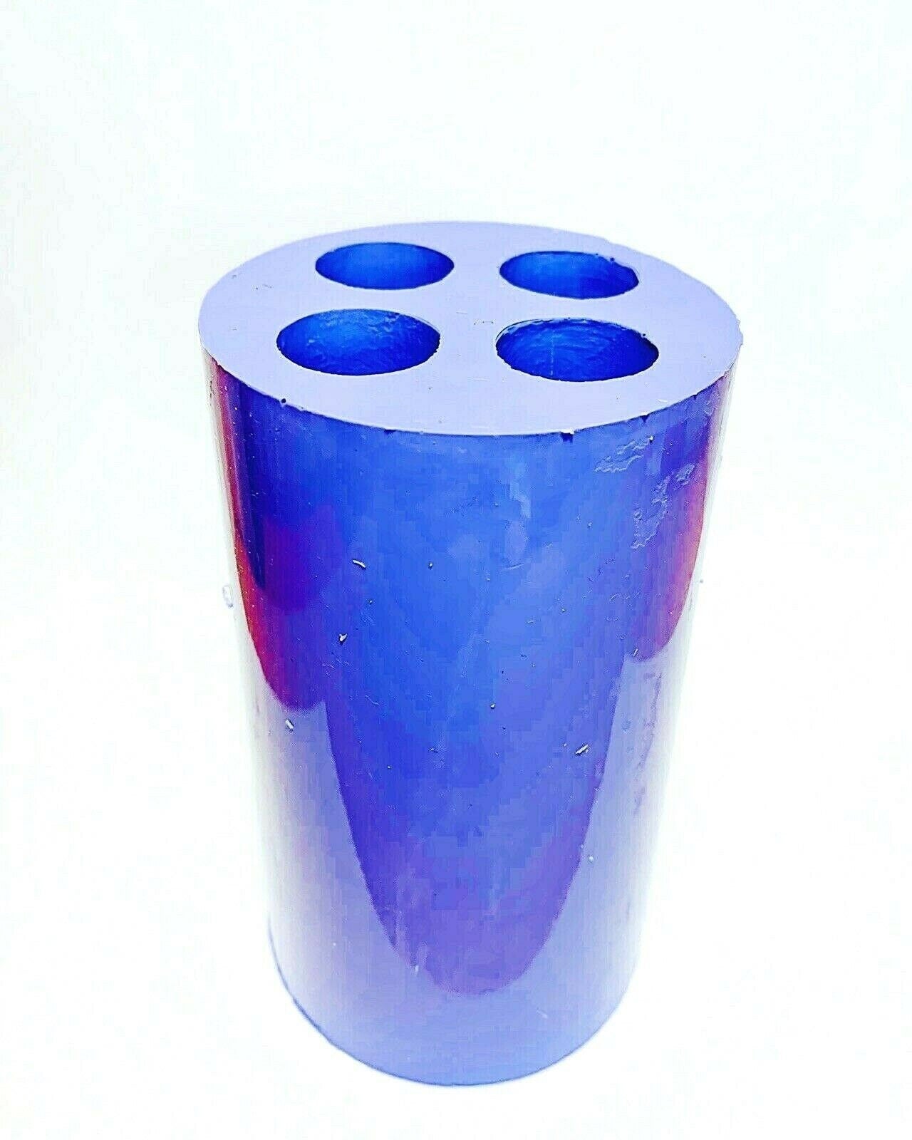 Silicone taper candle Mold - spell candle mold - 4 cavities - homemade