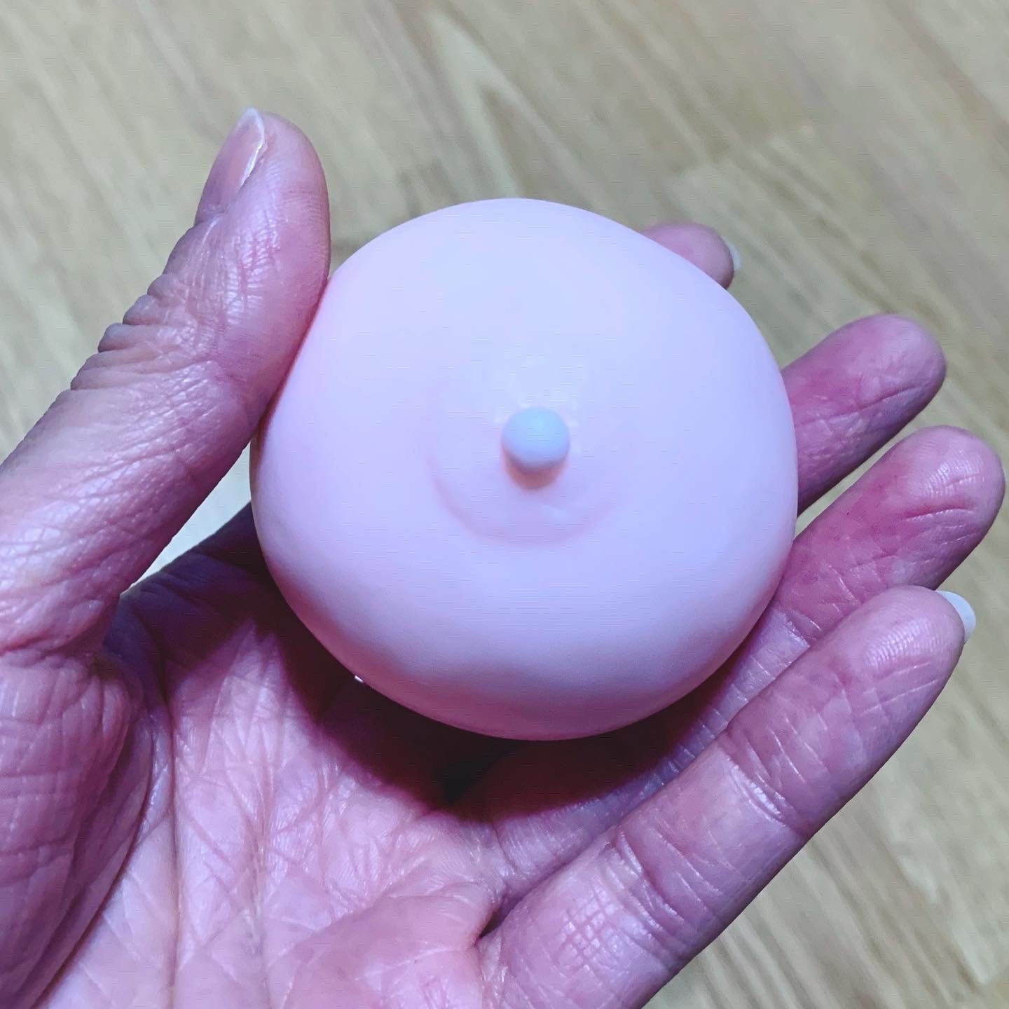 2” silicone Female breast boob tits mold - soap bath bomb - style 1