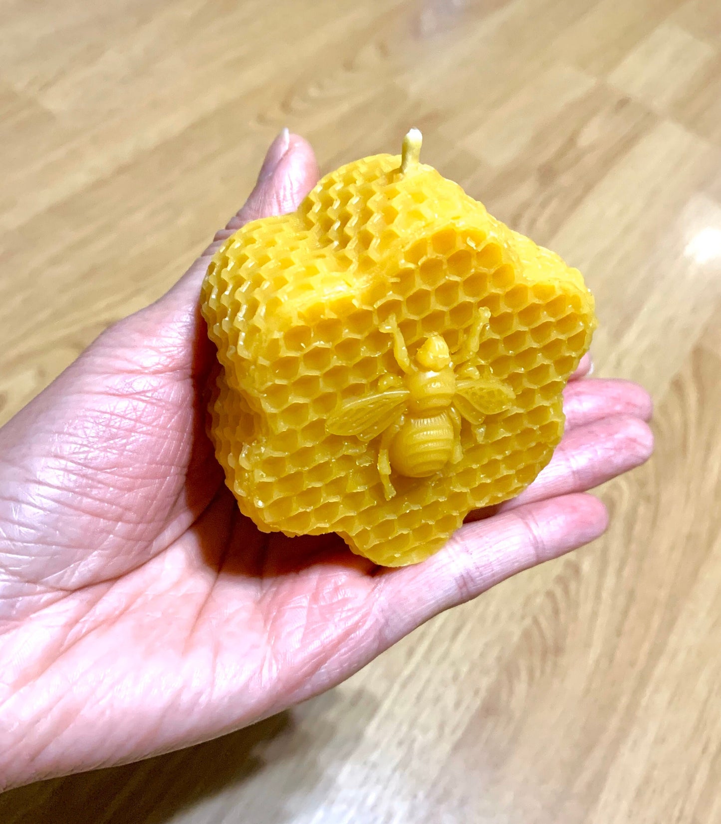 3D Silicone honeybee candle Mold - honeycomb - homemade