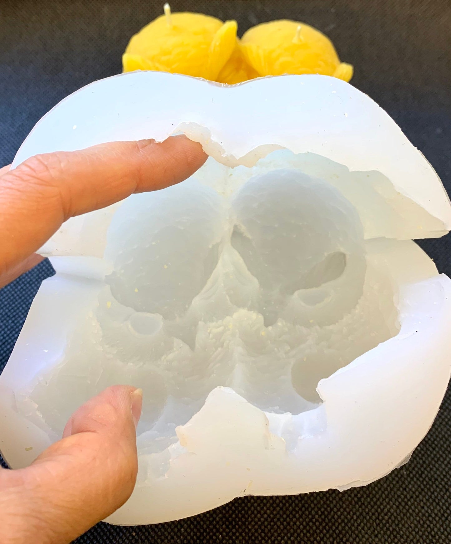 3D Silicone Owl Mold - owl lovers mold - love birds mold - 3”