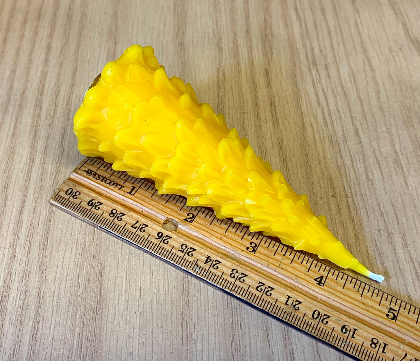 4.5” Silicone Christmas tree Mold - 3D pine tree candle mold - Christmas candle mold