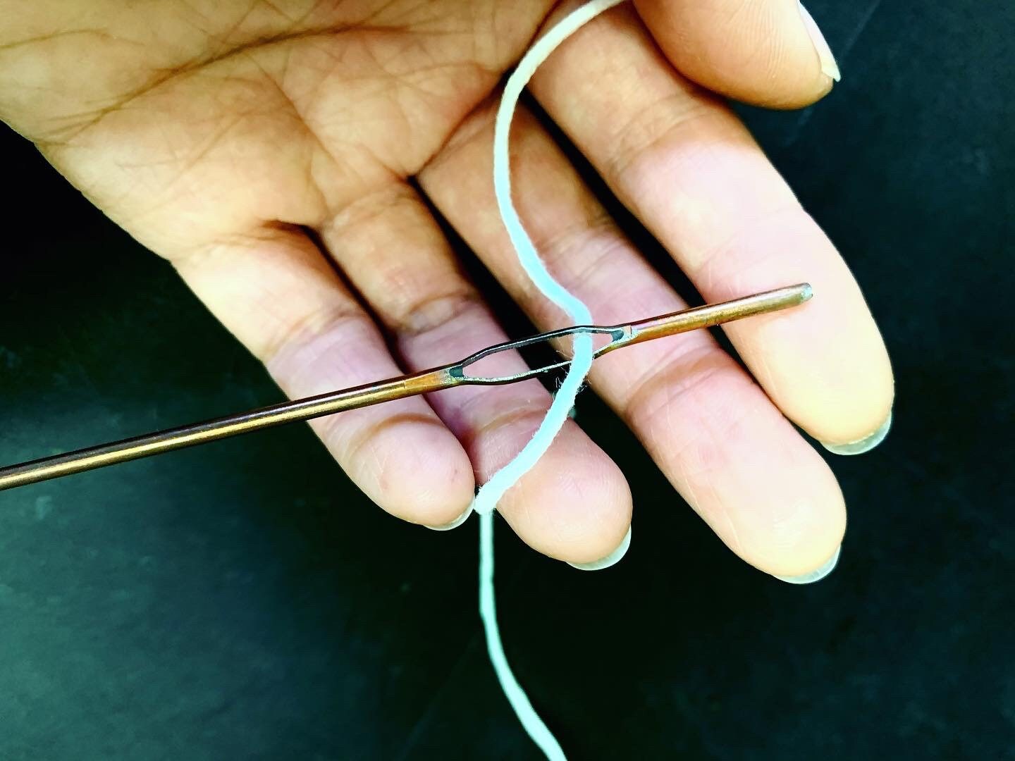 15” long wicking needle for candle making