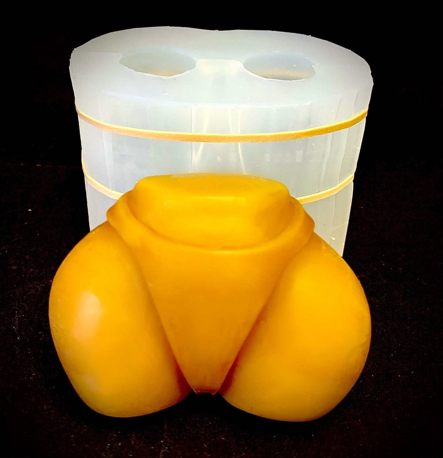Silicone Mold - 3D Silicone Mold - silicone butt mold - 3D butt mold - silicone candle mold - silicone soap mold - butt soap mold