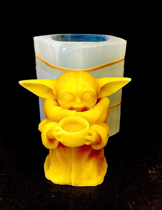 3D Silicone baby Mold - homemade candle soap resin mould - 3.5”