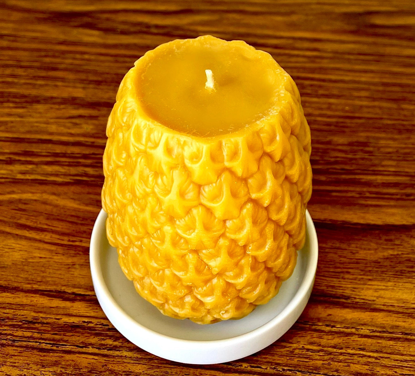 3D Silicone pineapple mold - pineapple candle mould - homemade mold - 4"