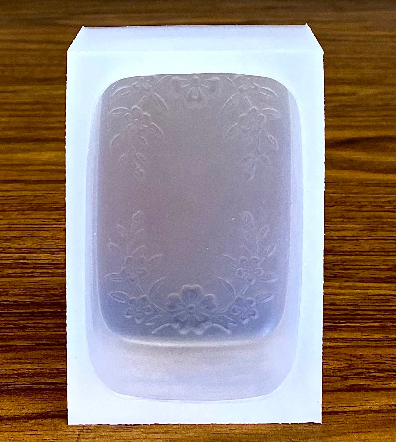 Silicone soap Mold - flower soap mold - Silicone flower Mold - single cavity mold - homemade soap mold - easy release