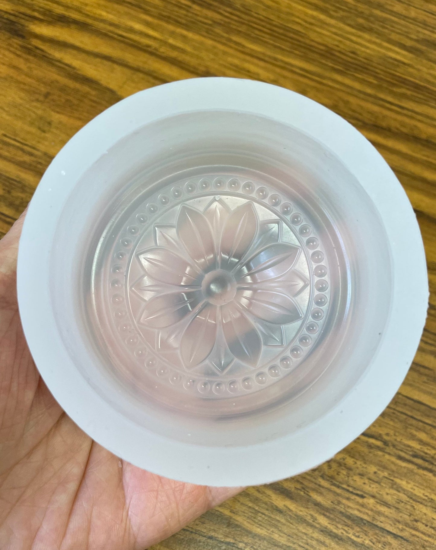 Silicone flower Mold - flower candle soap mold - food grade