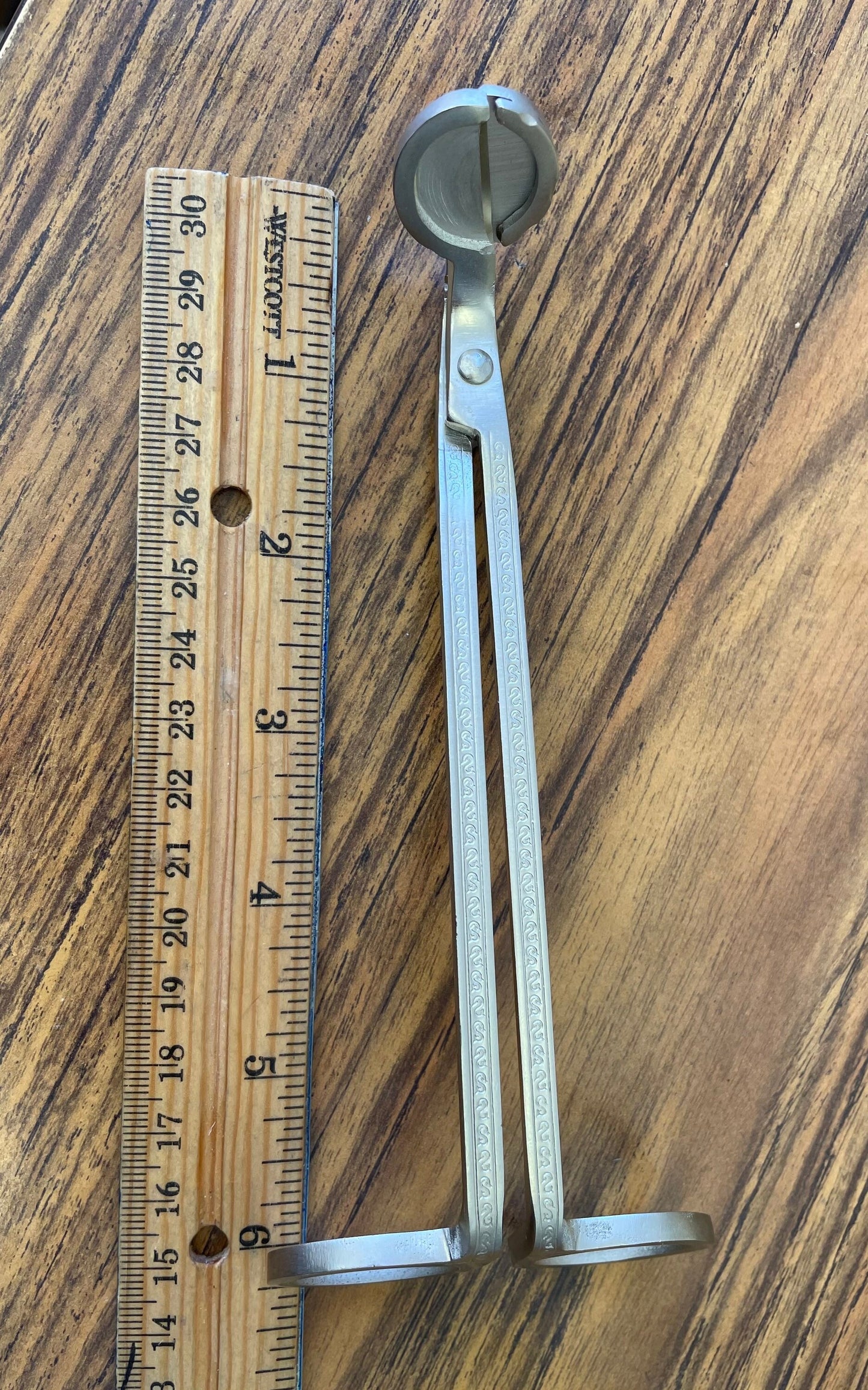 6” stainless steel candle wick trimmer cutter - high quality