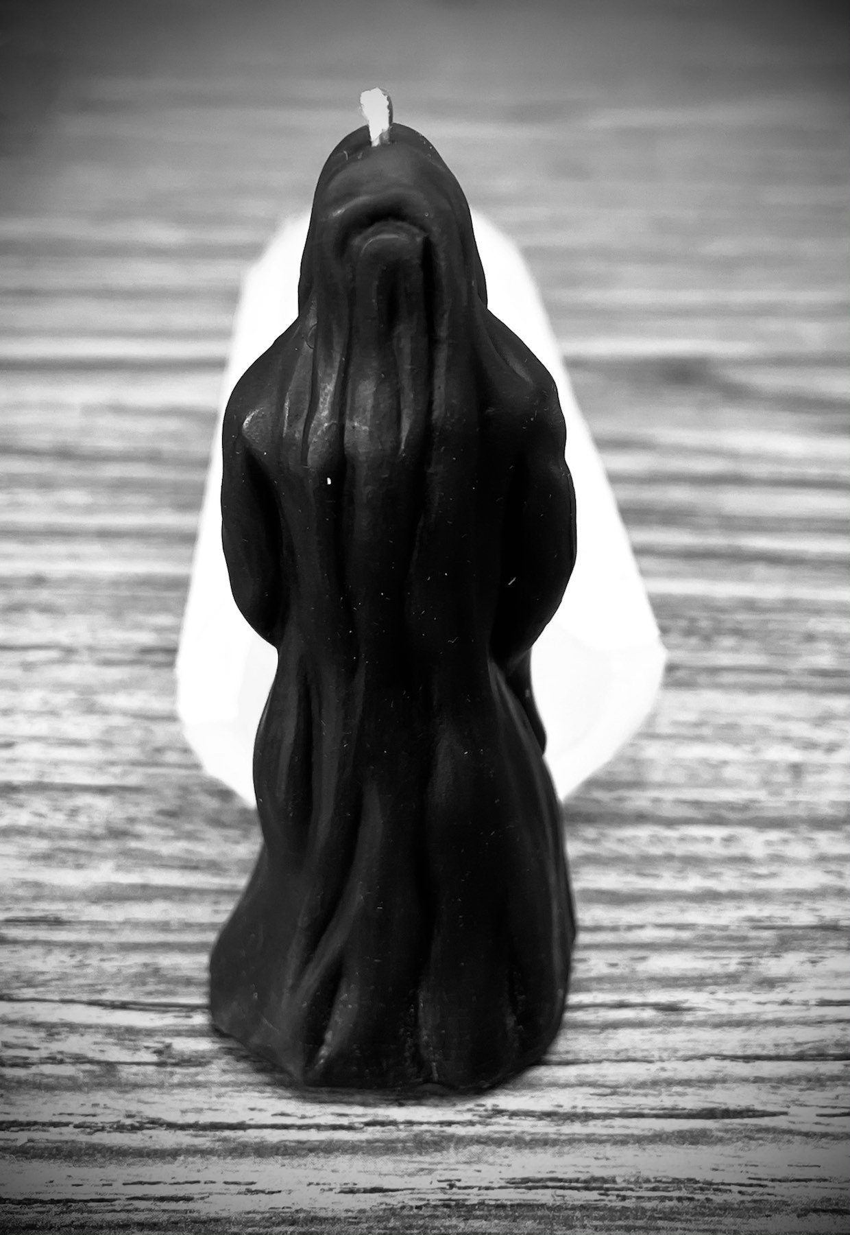 Small 3D Silicone Grim Reaper Mold - death mold - Halloween mold - gag gift - homemade - 3 1/4”