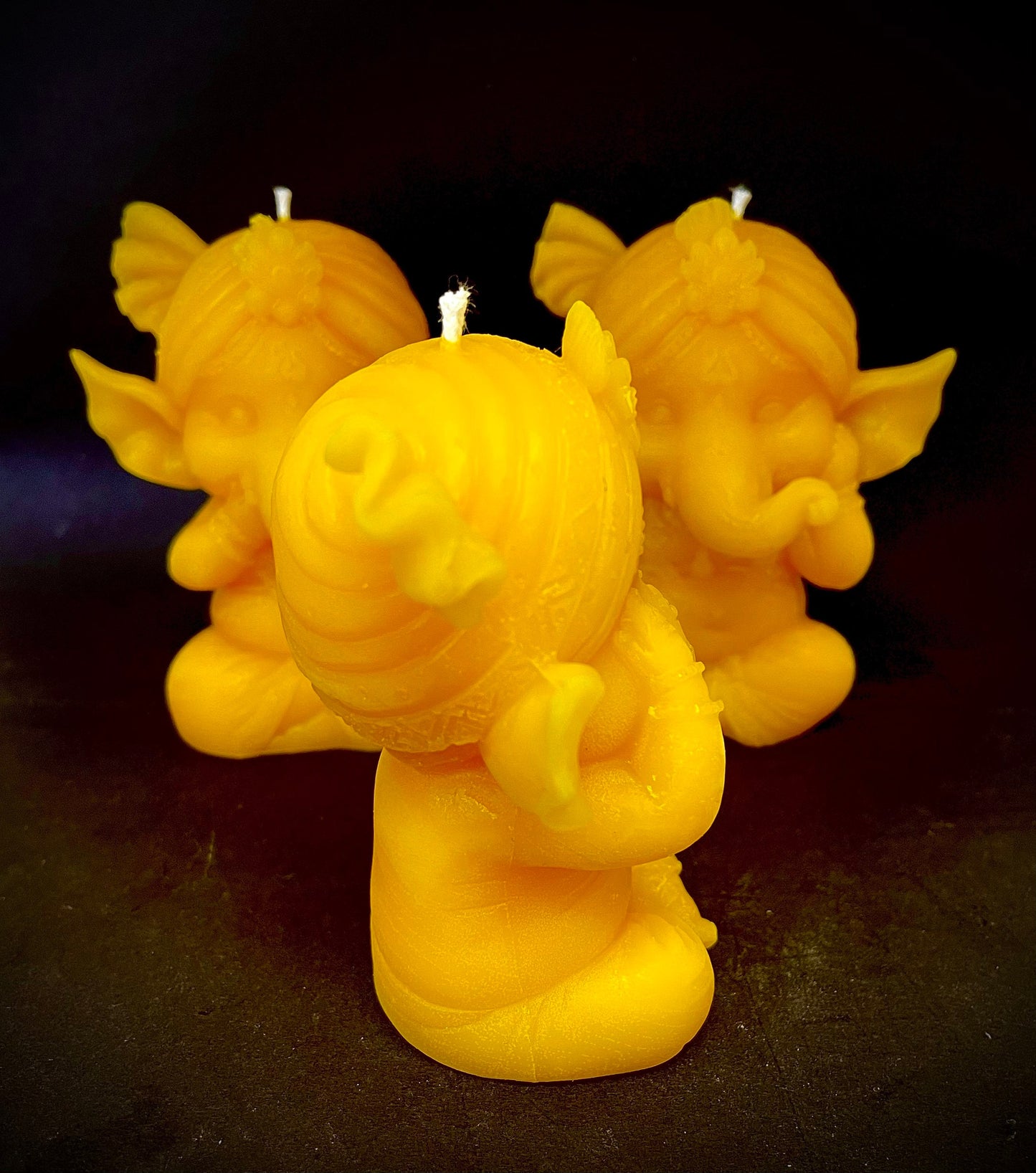 3D Silicone elephant Mold - Ganesha mold - Indian elephant God - resin soap mould - 3.75”