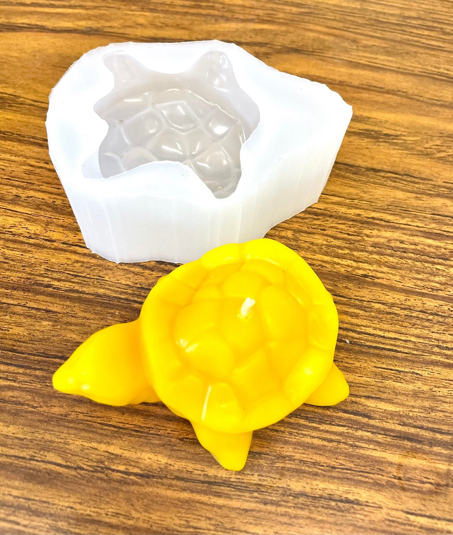 3D Silicone turtle Mold - turtle candle soap resin mold - paper weight mold