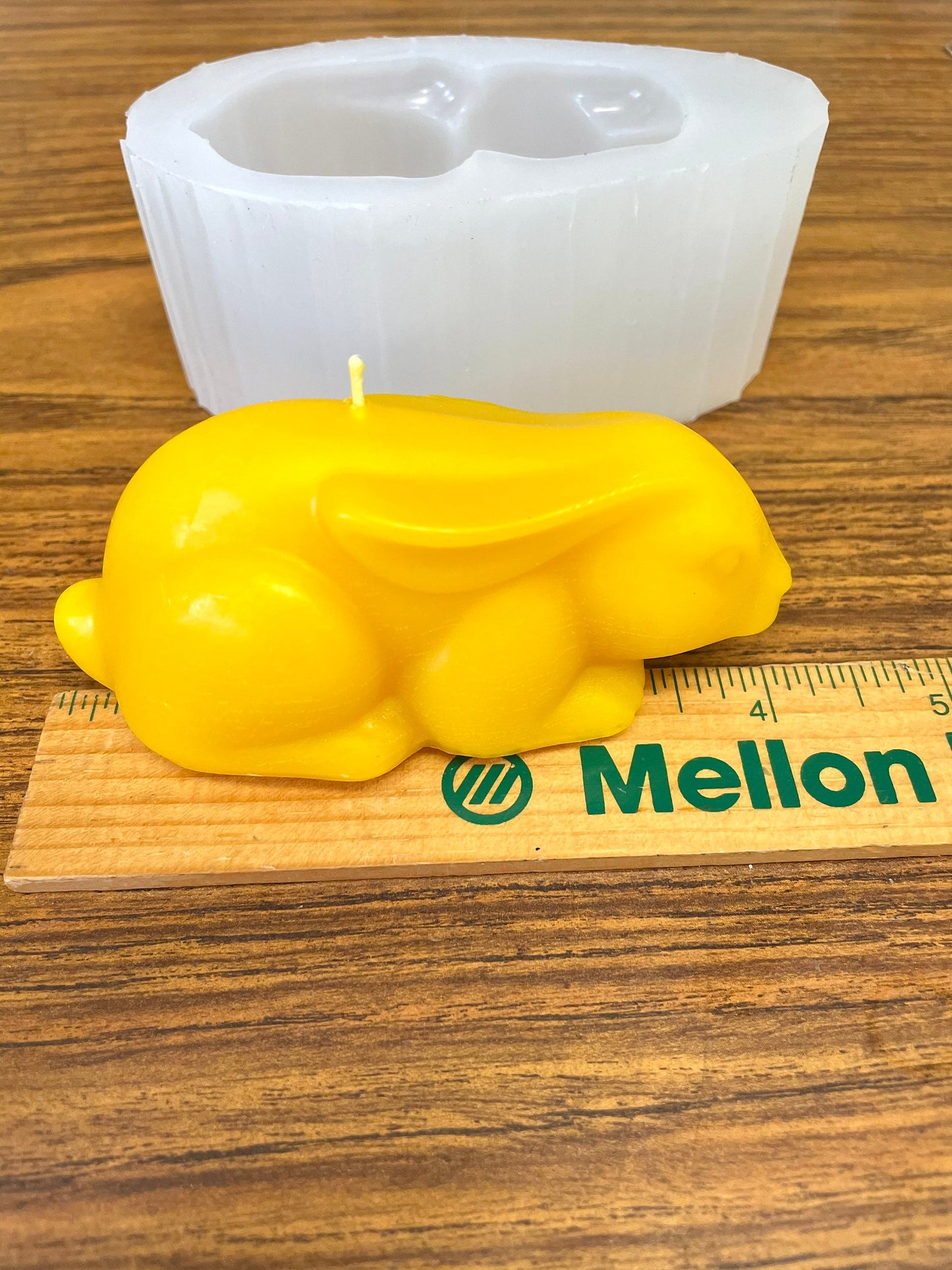 Silicone bunny Mold - 3D rabbit mold - Bunny rabbit candle soap resin Mold - Easter chocolate mold - Easter bunny mold