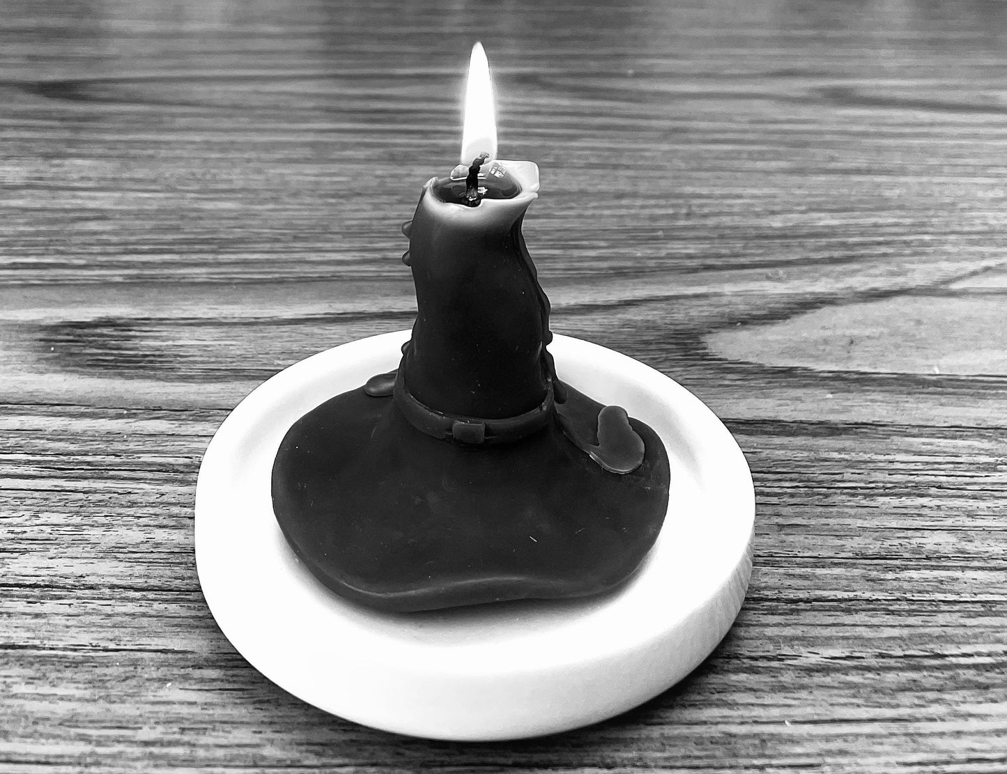 3” 3D Silicone witch hat Mold - ritual spiritual candle mold - homemade