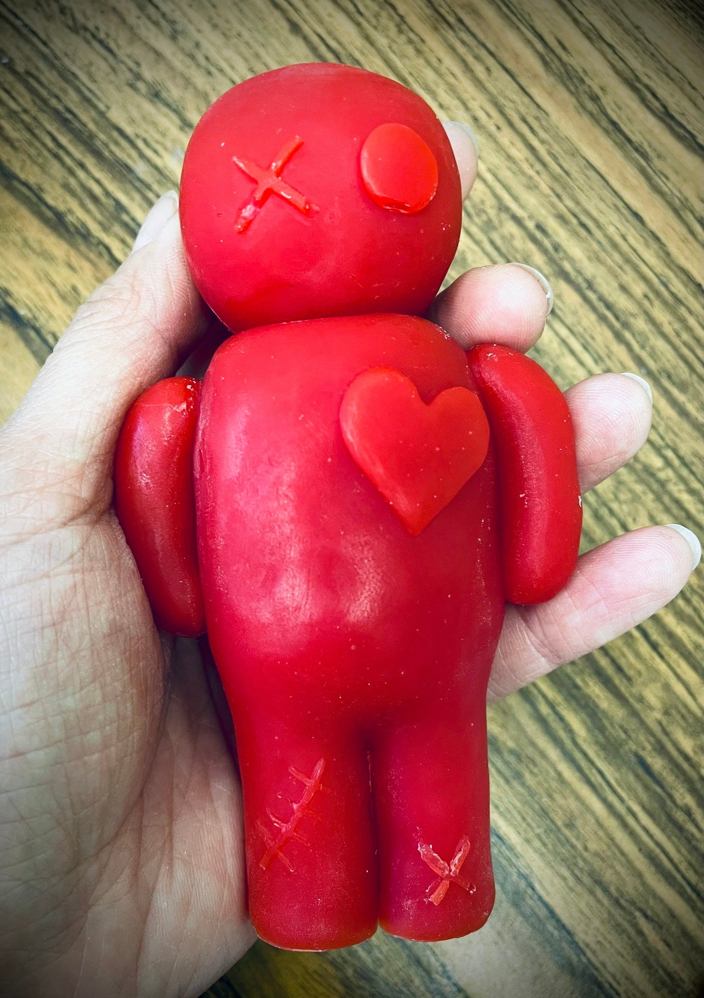 4.75” Silicone voodoo doll Mold - 3D candle mold - ritual spiritual pagan mold - homemade