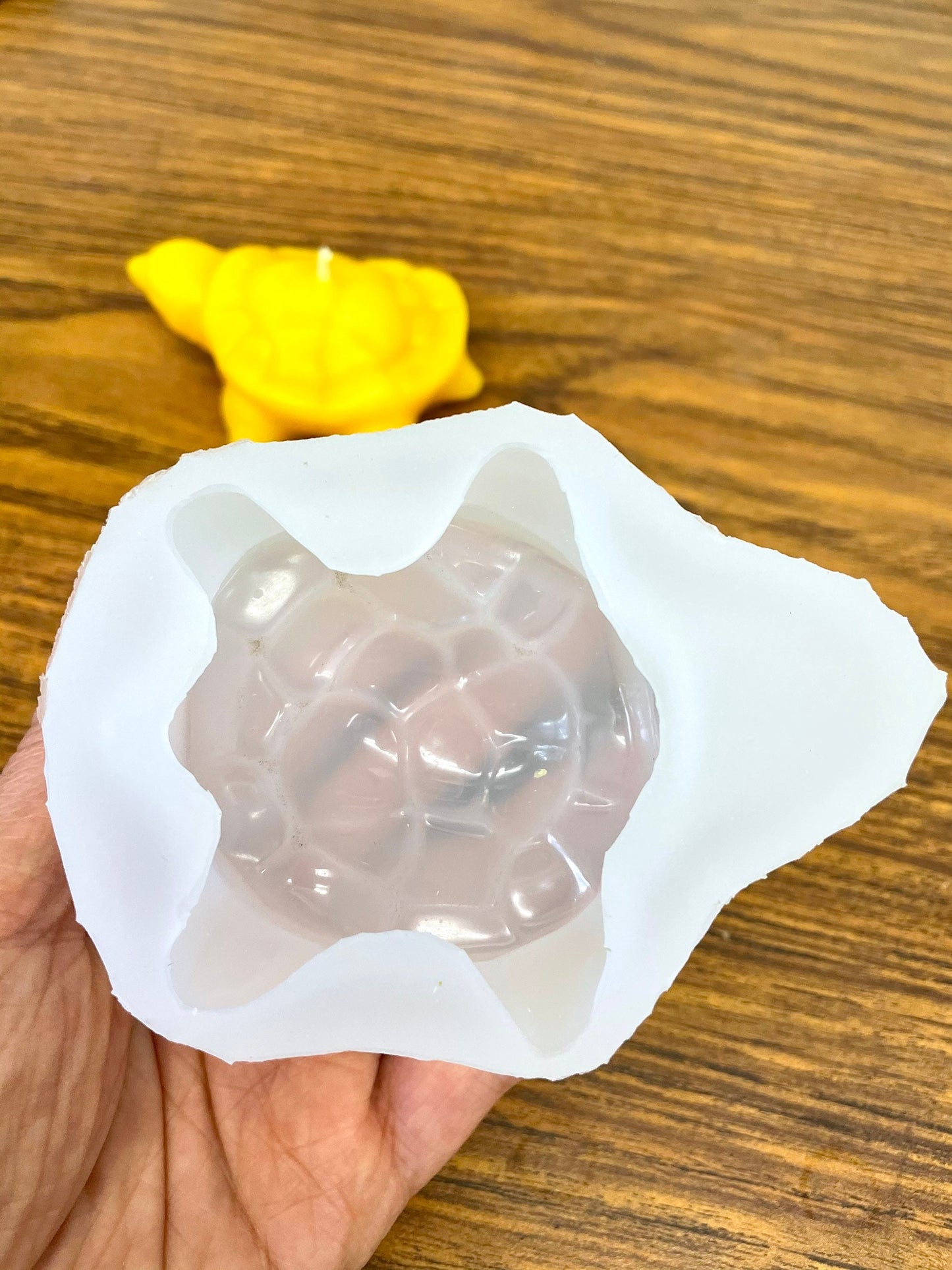 3D Silicone turtle Mold - turtle candle soap resin mold - paper weight mold