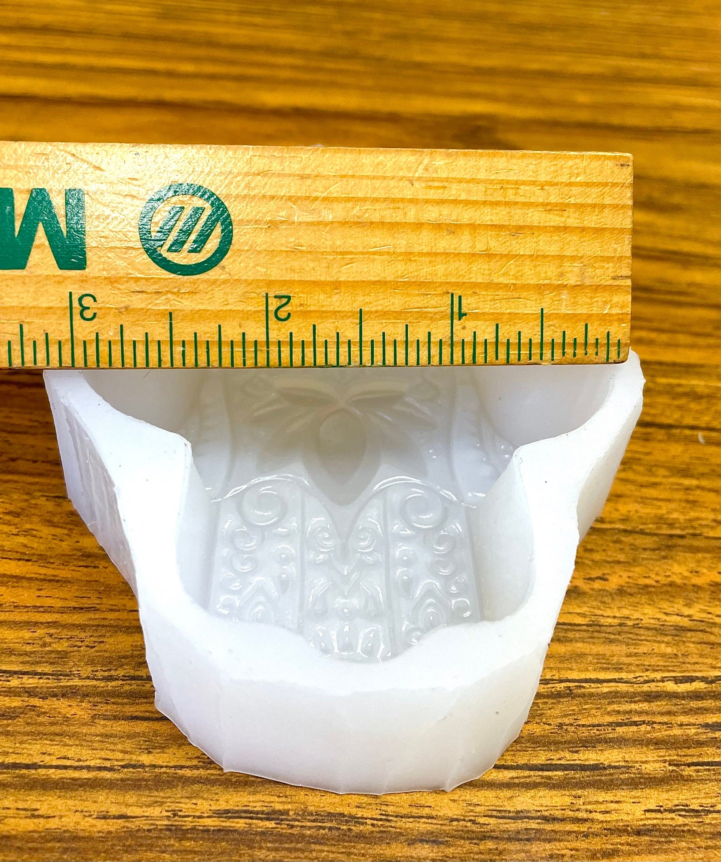 Style 1 Silicone Hamsa hand mold 3.5” - soap resin wax mold - ornament lotion bar mold - food grade