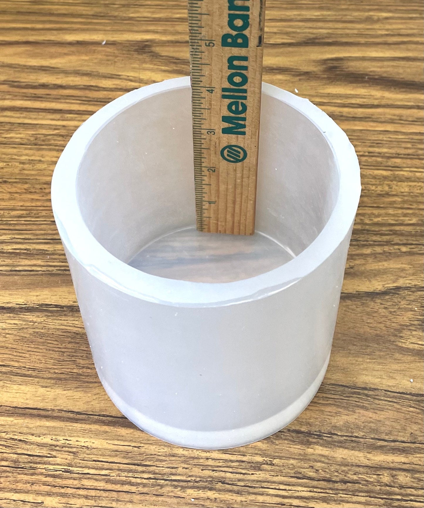 3.75” Silicone cylinder pillar candle Mold - round candle mold - homemade