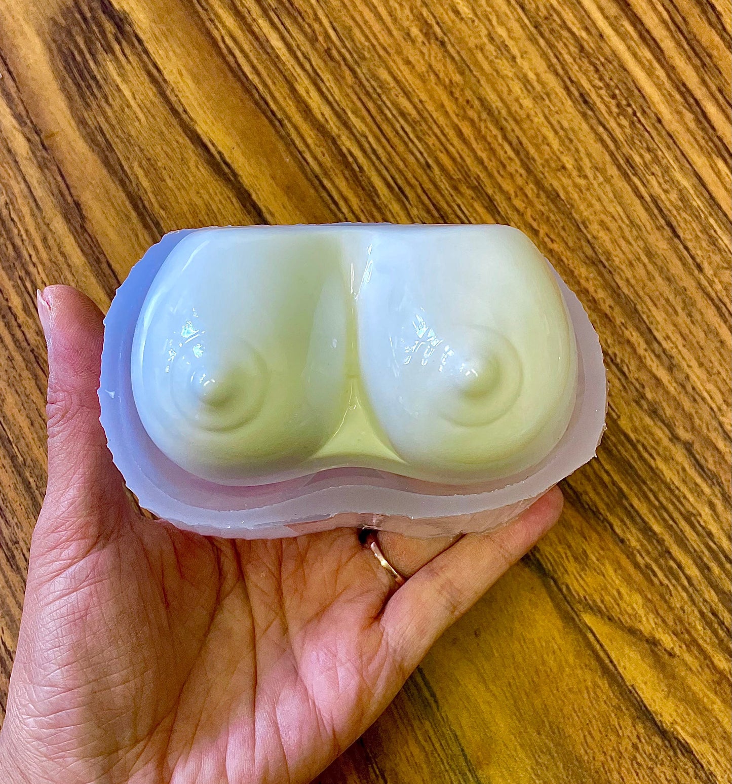 3D silicone Female boob mold - silicone soap mold - adult mould