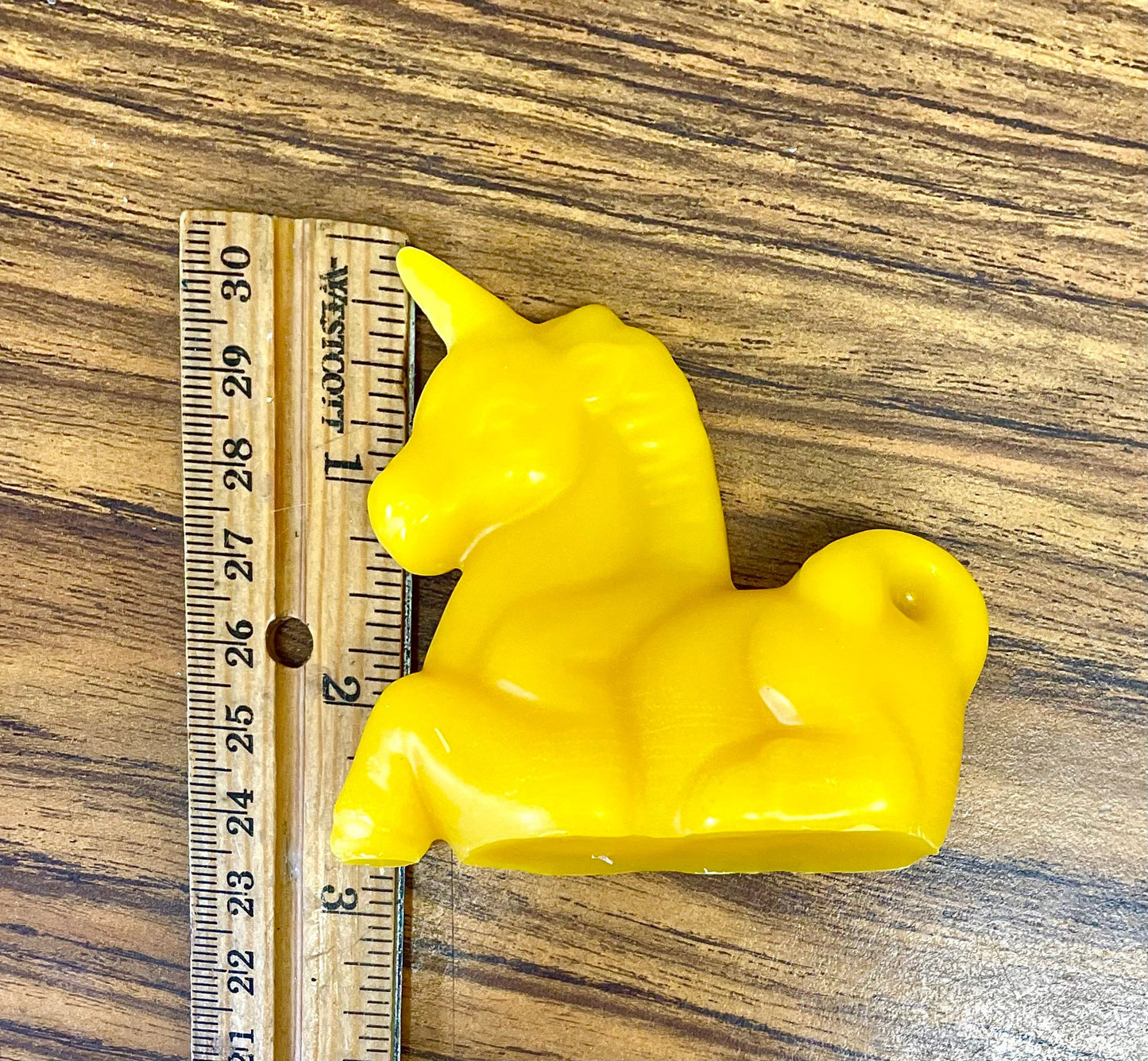 3D Silicone unicorn Mold - silicone candle soap resin mold - 2.75” - food grade - magic candle mold