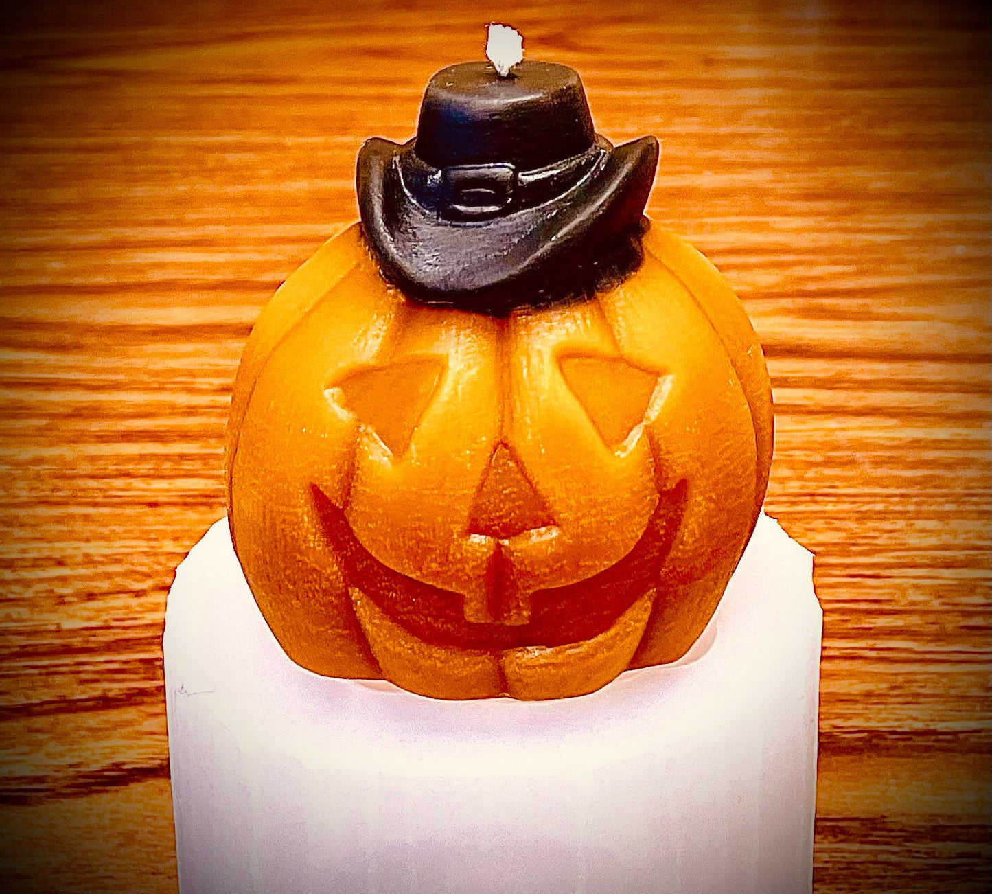 3” Silicone pumpkin Mold - 3D pumpkin candle soap resin mold - jack-o-lantern pumpkin mold - homemade