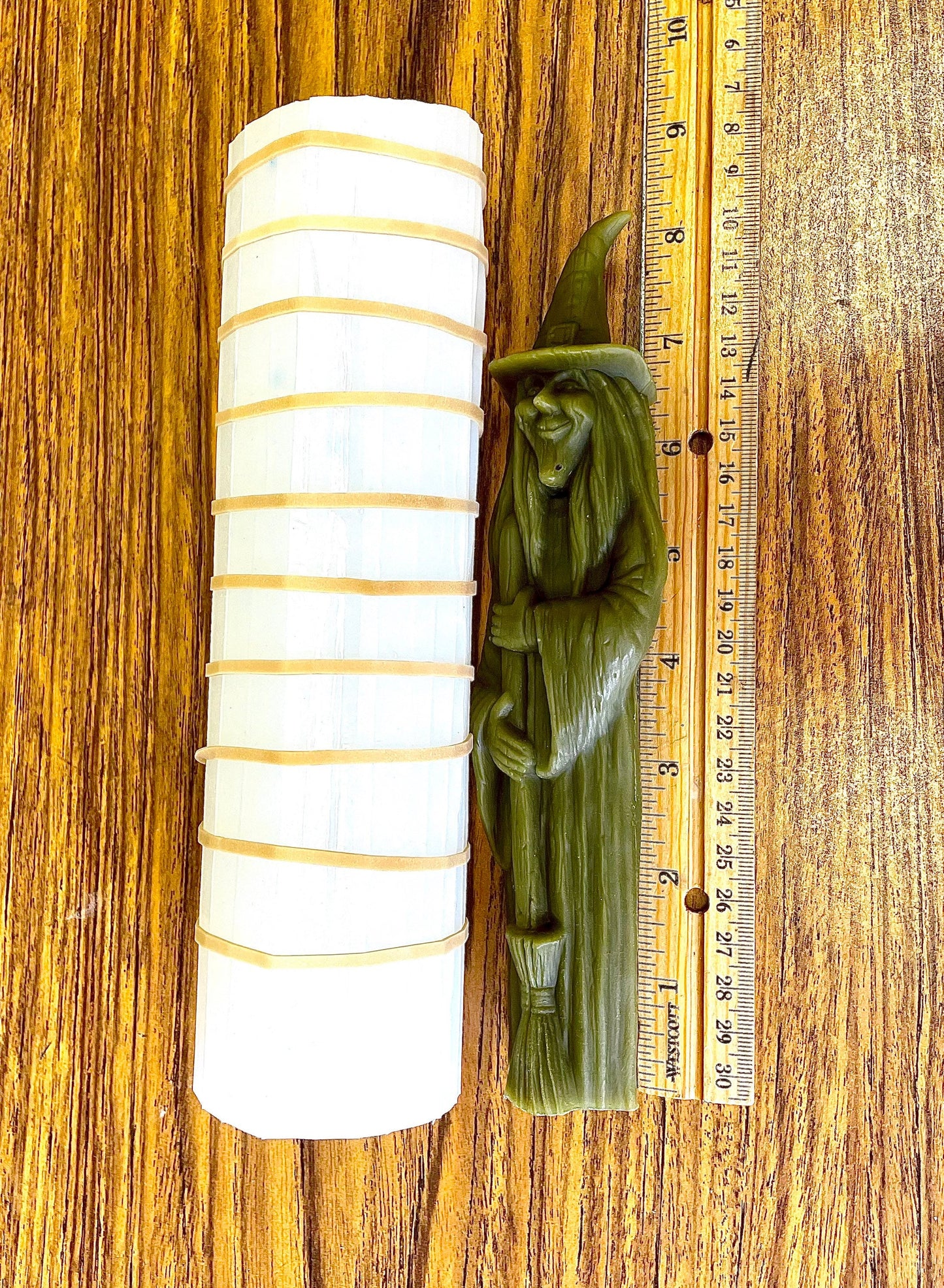 Tall Silicone Halloween figure mold - Grim Reaper Mold - wicked witch mold - death mold - homemade