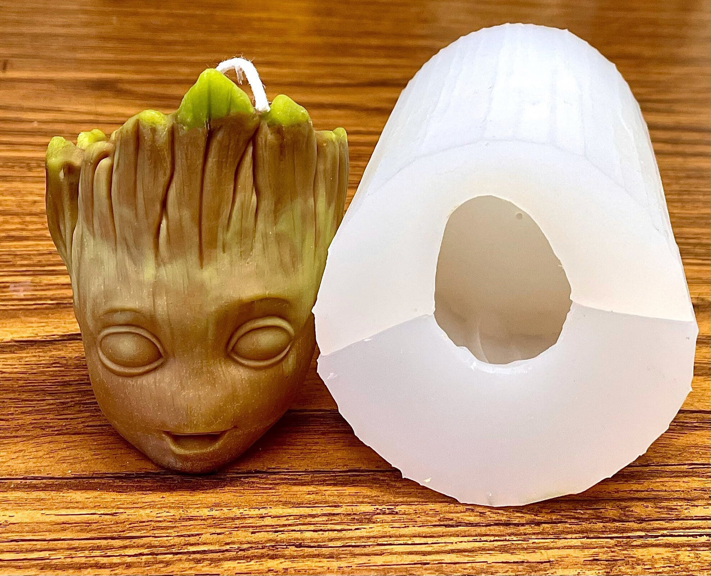 3.5” Silicone baby Mold - 3D candle soap resin mould - homemade