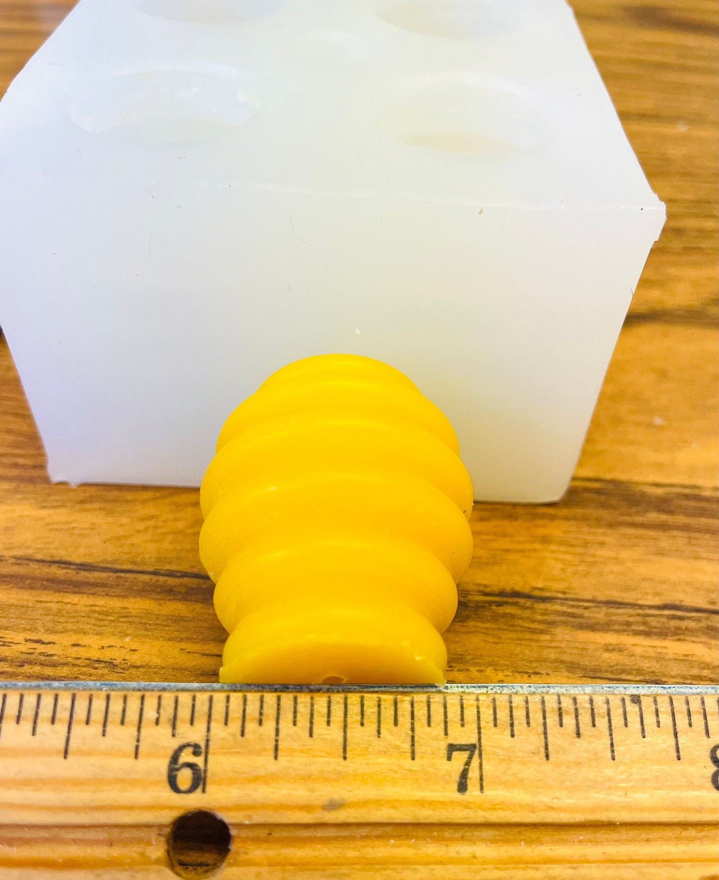 Silicone honey dipper mold - 4 cavities - food grade - homemade