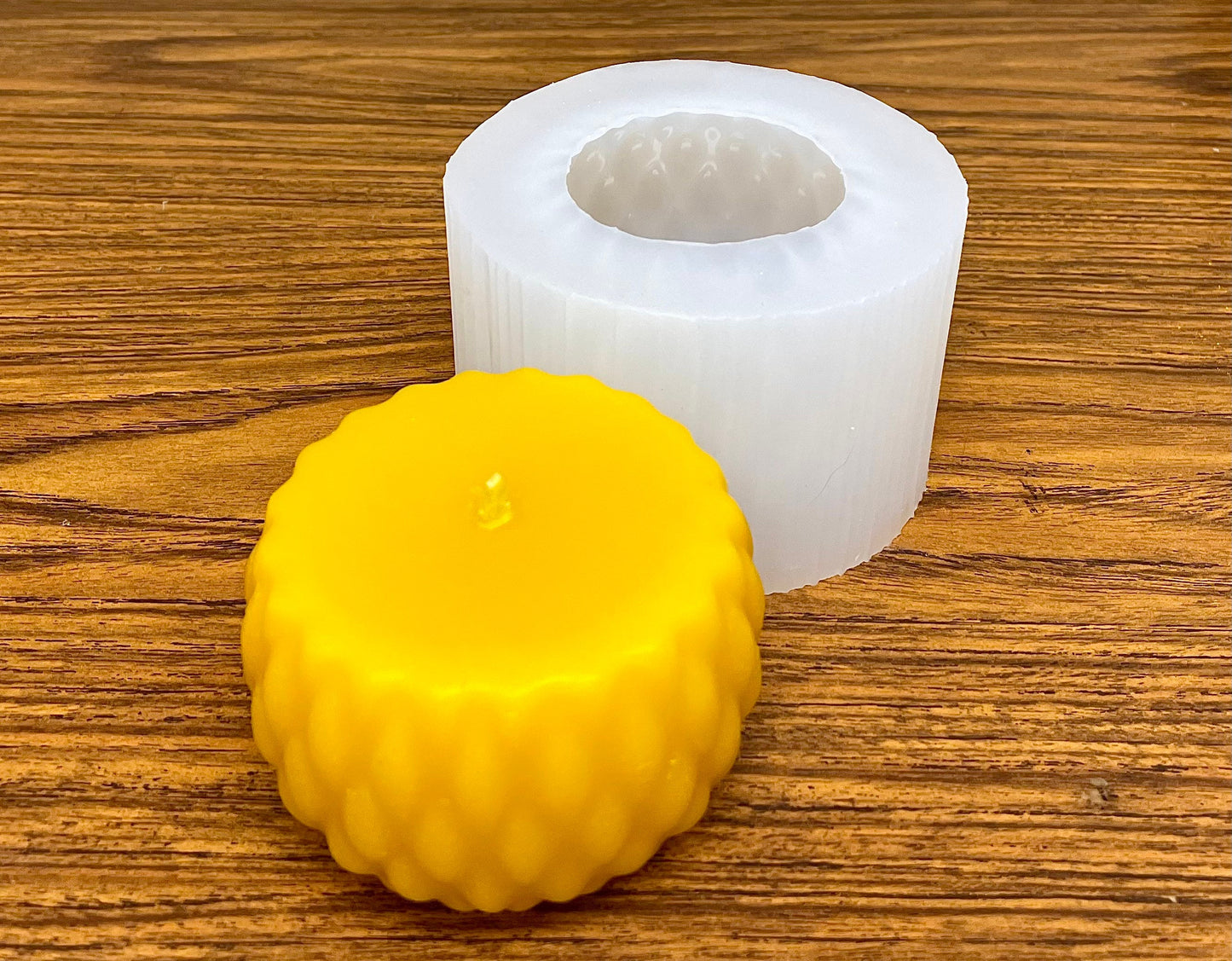 Silicone Mold for candle soap resin - unique pattern - homemade - food grade