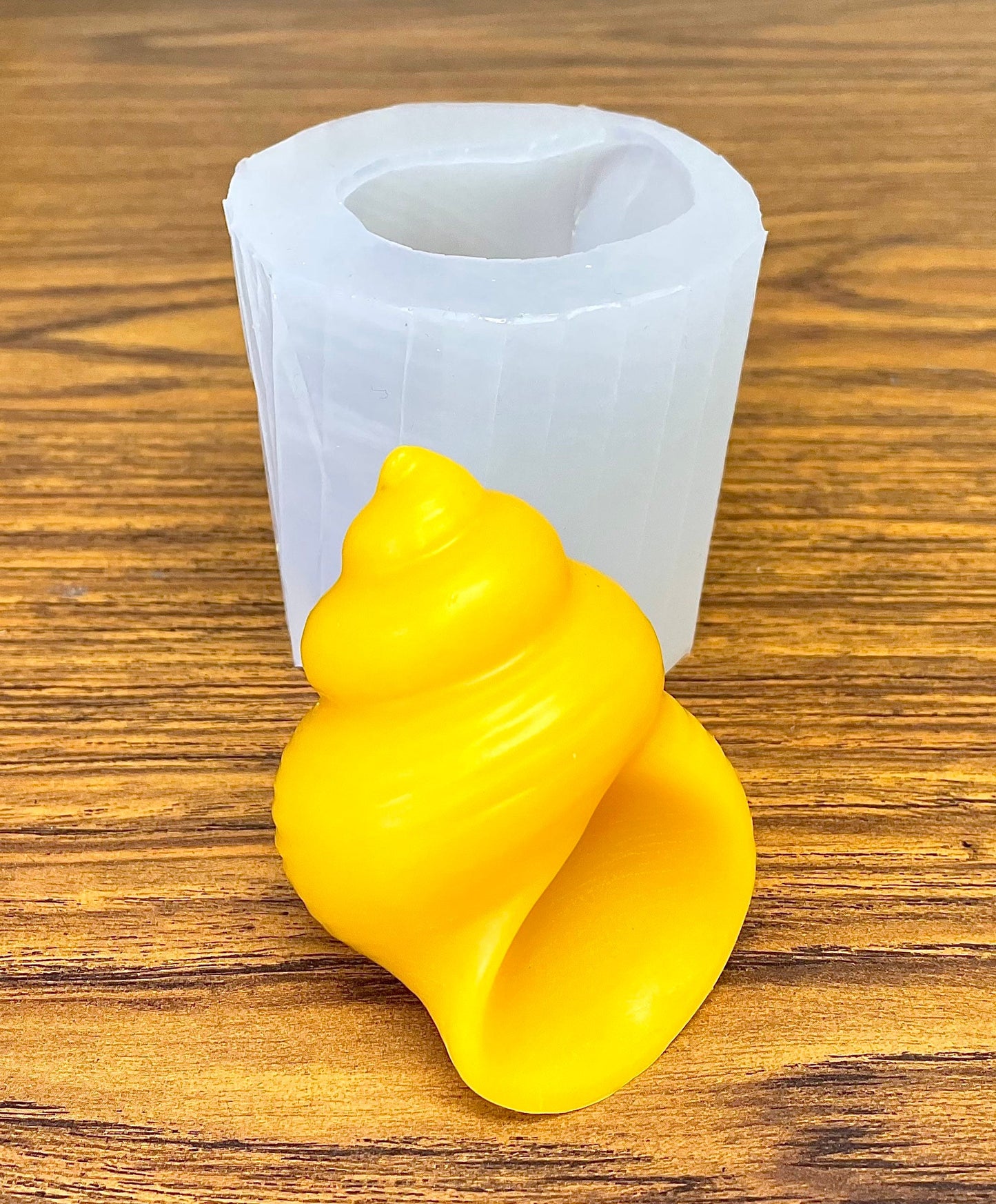 3D Silicone Seashell Mold - candle soap resin mold - homemade