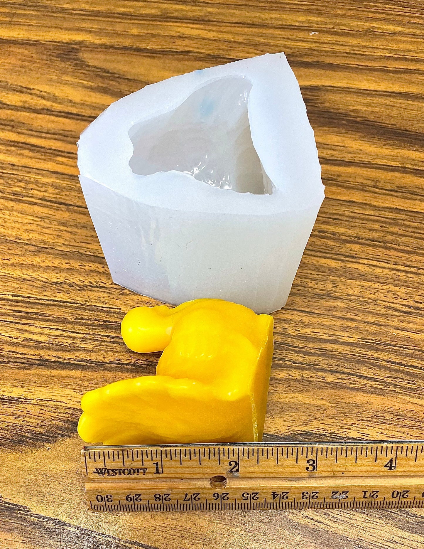 2 1/4” 3D Silicone turkey mold - candle soap resin Mold - handmade - thanksgiving gift