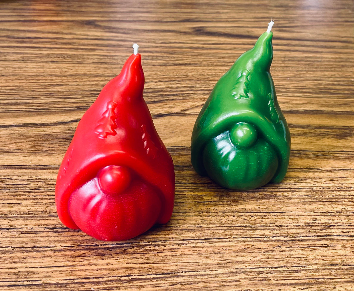 4” Silicone gnome Mold - 3D candle soap resin mold - Christmas holiday candle mold - food grade