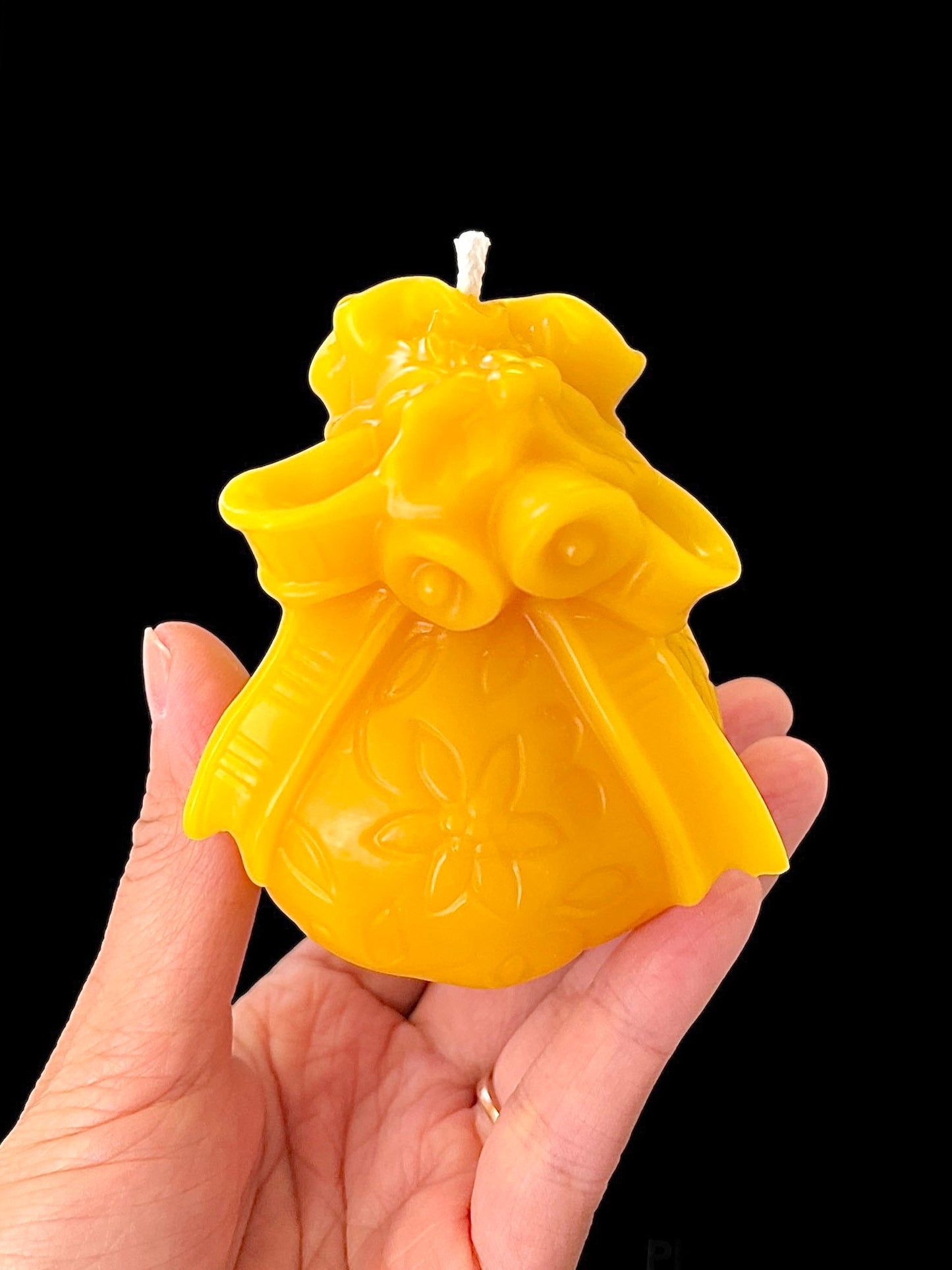 3” Silicone Santa’s sack Mold - 3D gift bag candle soap resin mold - Christmas holiday candle mold - food grade