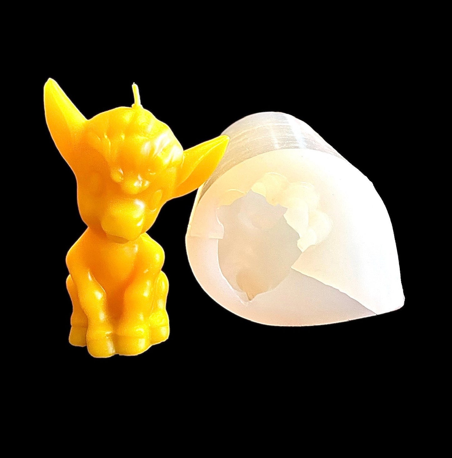 4” 3D Silicone cow mold - pillar candle soap lotion bar resin mould - homemade