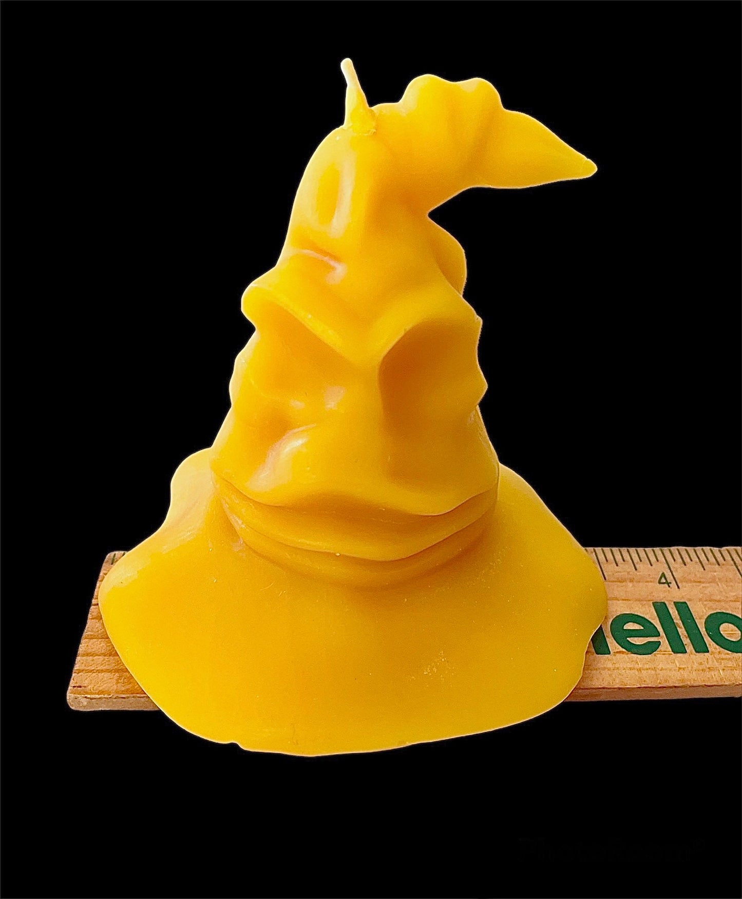 3” 3D Silicone wizard hat Mold - sorting hat mold for candle soap resin - ritual spiritual candle mold - cake topper mold