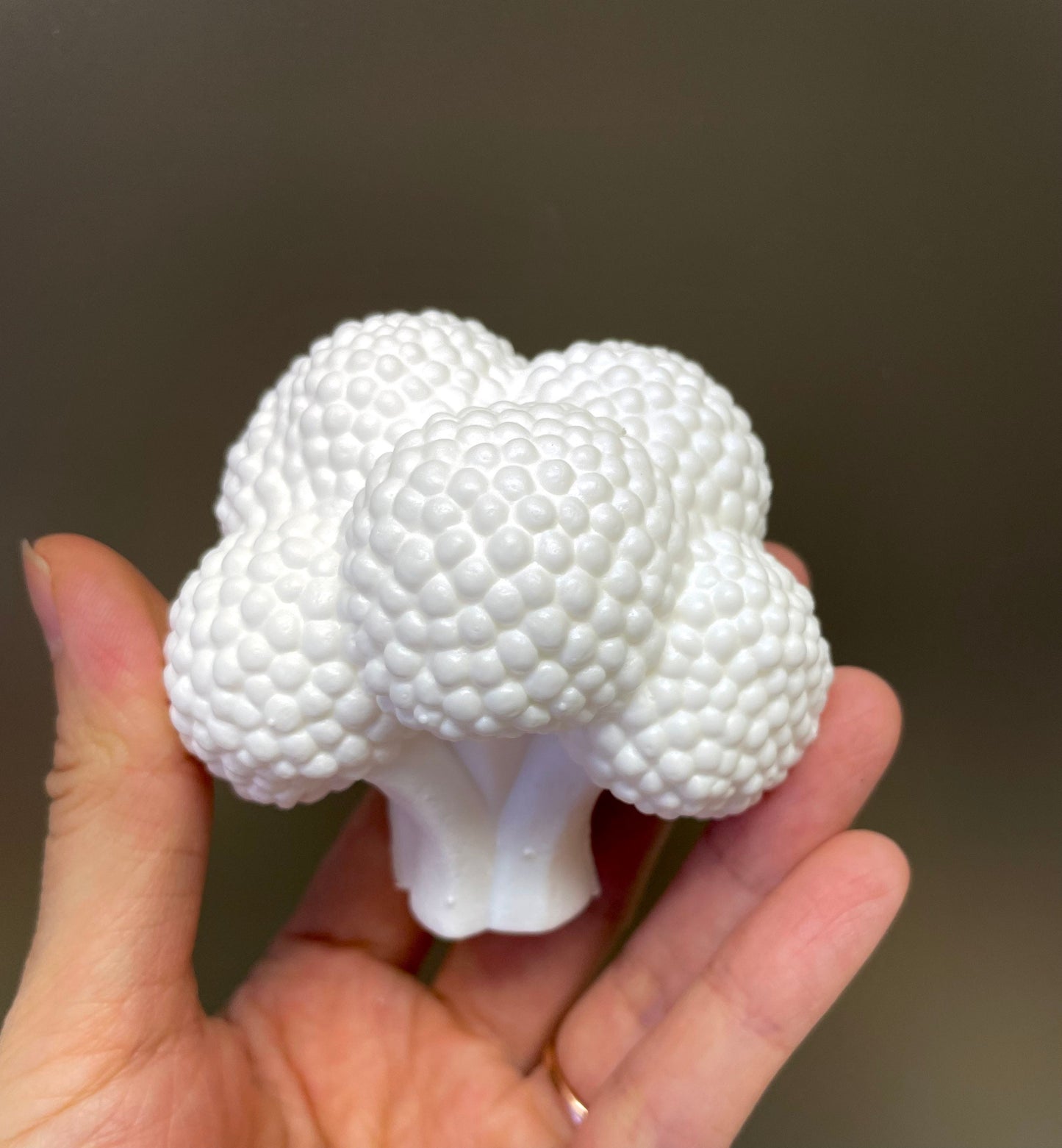 3D Silicone broccoli candle soap resin Mold - cauliflower mold - lotion bar mold - pillar candle mold - farm vegetable mold