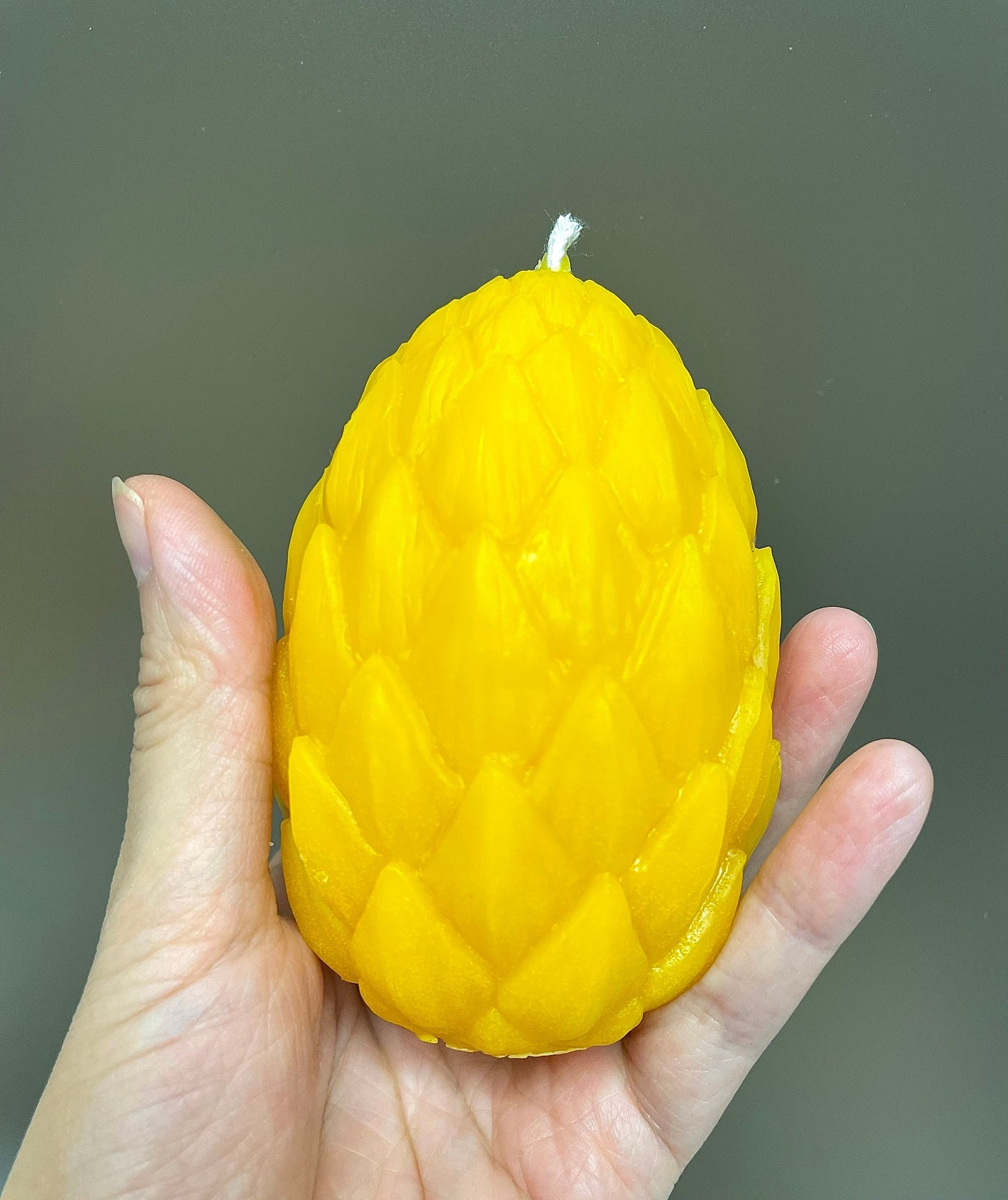 3.75” silicone dragon egg mold - candle soap resin mold