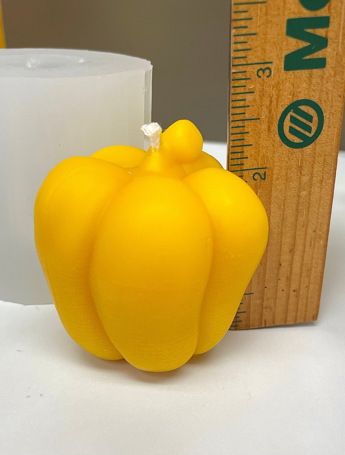 3D Silicone pepper Mold - candle soap resin mold