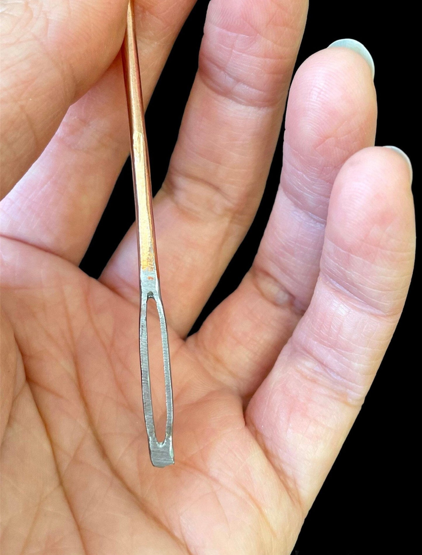 15” long wicking needle for candle making